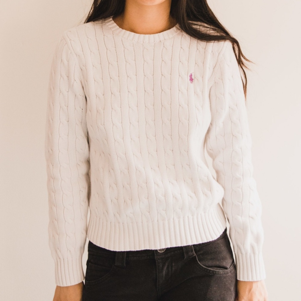 Girl's ralph lauren knit sweater